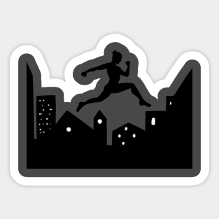 The Dancer - Rooftops Sticker